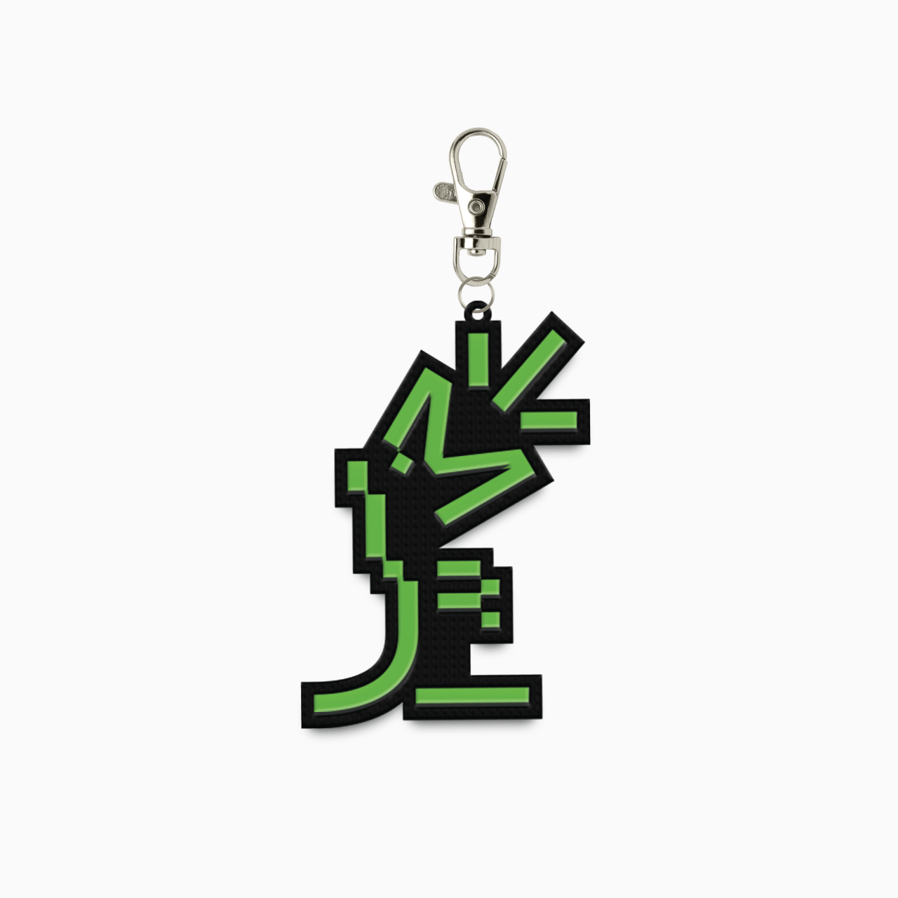 Mozilla Dino keychain