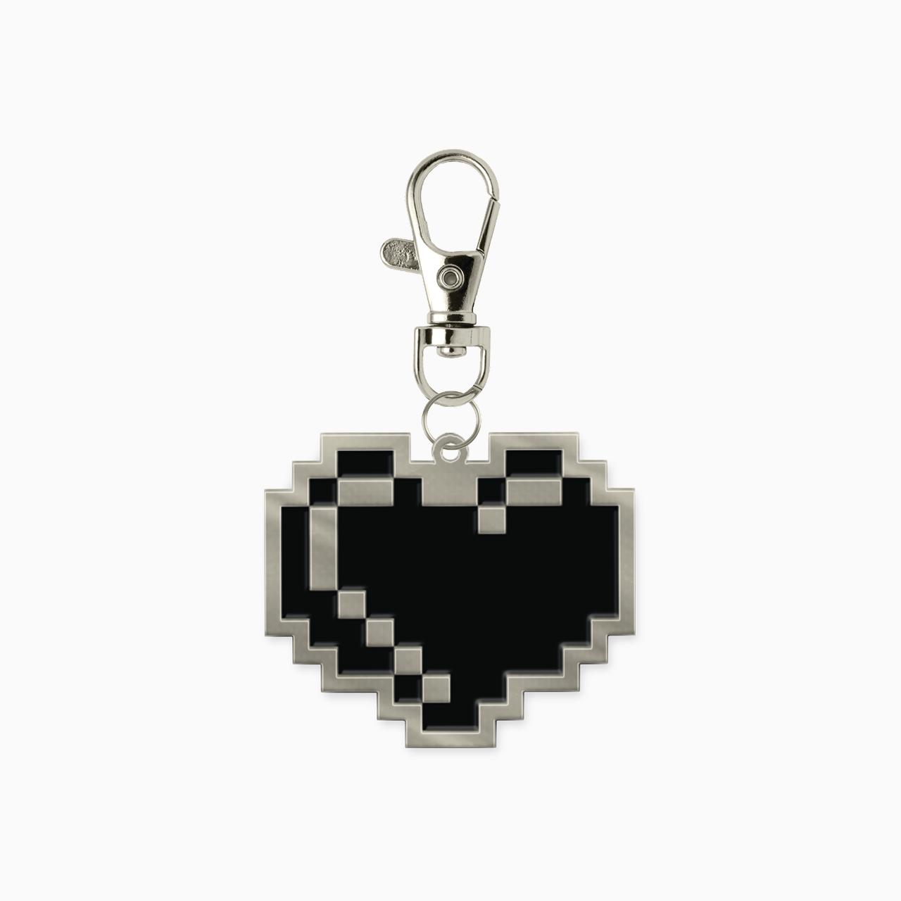 Mozilla heart keychain