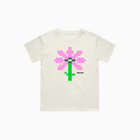 (Kids) Mozilla flower t-shirt